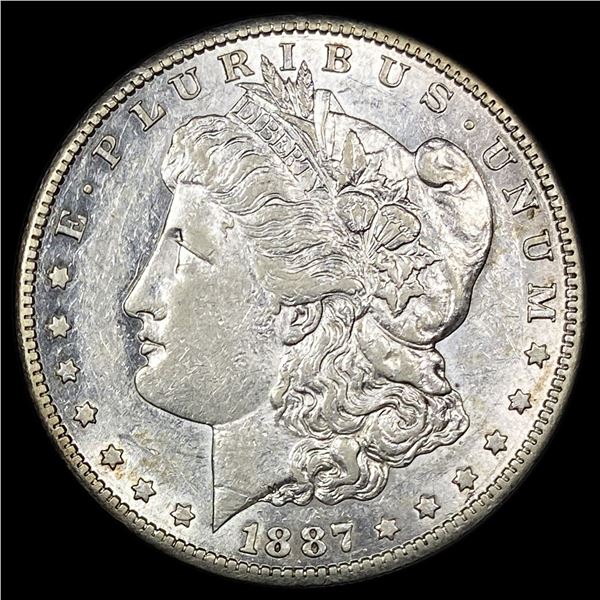 1887-S Silver Morgan Dollar CLOSELY UNCIRCULATED