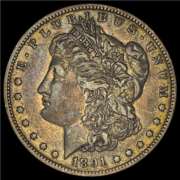 1891-O Silver Morgan Dollar NEARLY UNCIRCULATED