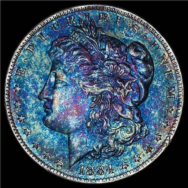 1884-O Silver Morgan Dollar SUPERB GEM BU