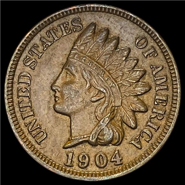 1904 Indian Head Cent CLOSELY UNCIRCULATED