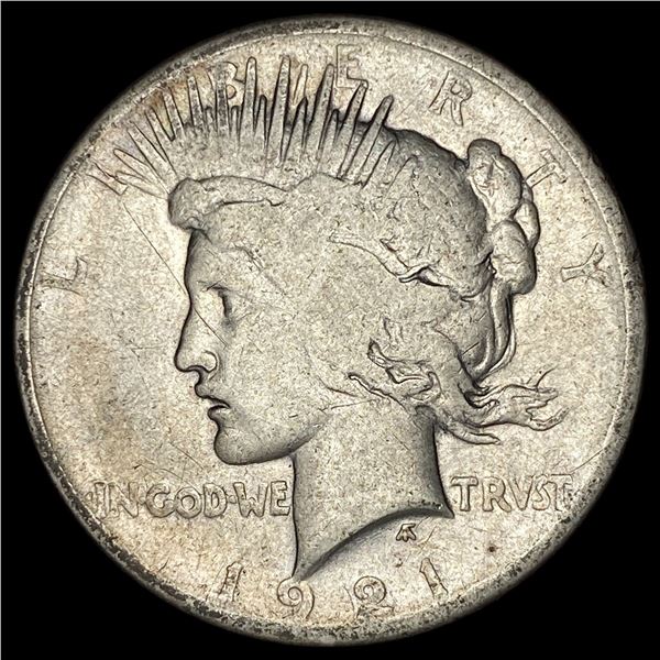 1921 Silver Peace Dollar NICELY CIRCULATED