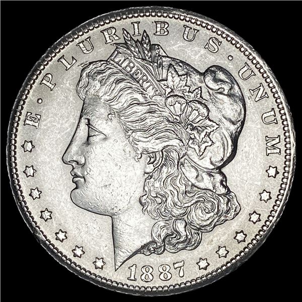 1887-S Silver Morgan Dollar CLOSELY UNCIRCULATED