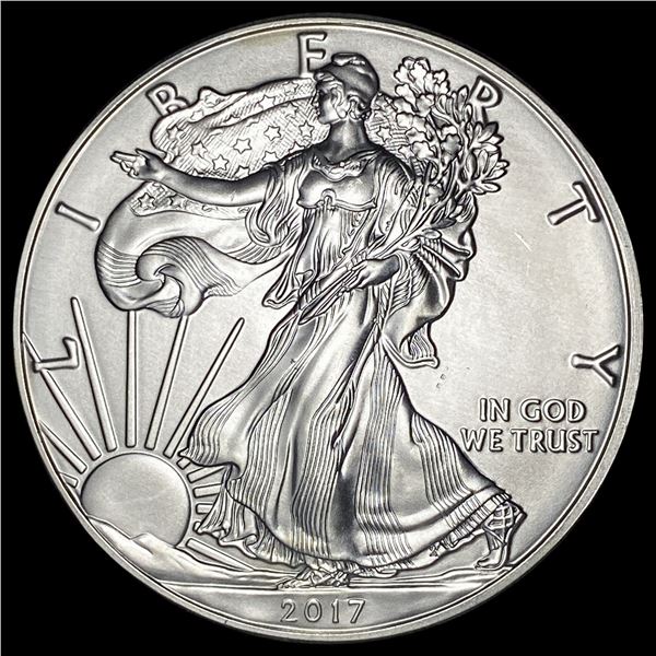2017 1 oz Silver American Eagle $1 SUPERB GEM BU
