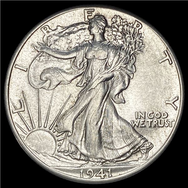 1941 Silver Half Dollar (Walking Liberty) CHOICE AU