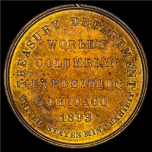 1893 World's Columbian Exposition Medal HIGH GRADE