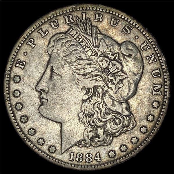 1884-S Silver Morgan Dollar NEARLY UNCIRCULATED