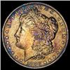Image 1 : 1886 Toned Silver Morgan Dollar SUPERB GEM BU