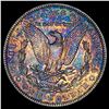 Image 2 : 1886 Toned Silver Morgan Dollar SUPERB GEM BU