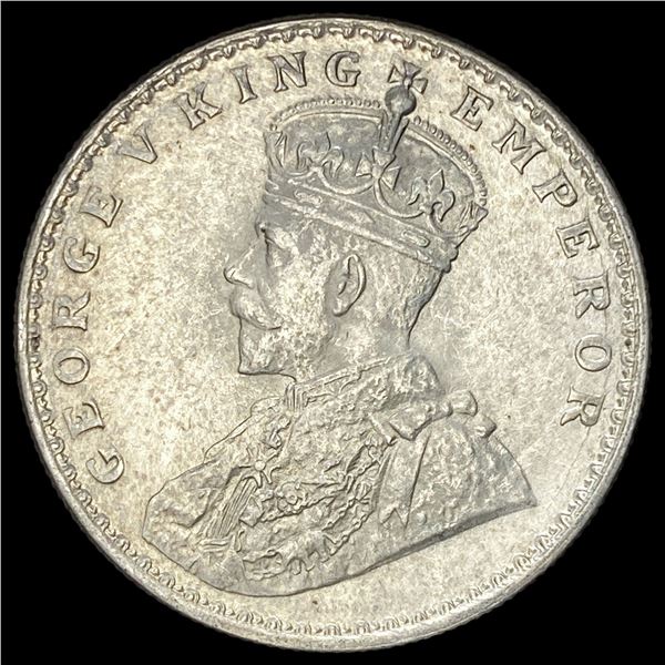1919 India Silver 1 Rupee UNCIRCULATED