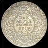 Image 2 : 1919 India Silver 1 Rupee UNCIRCULATED
