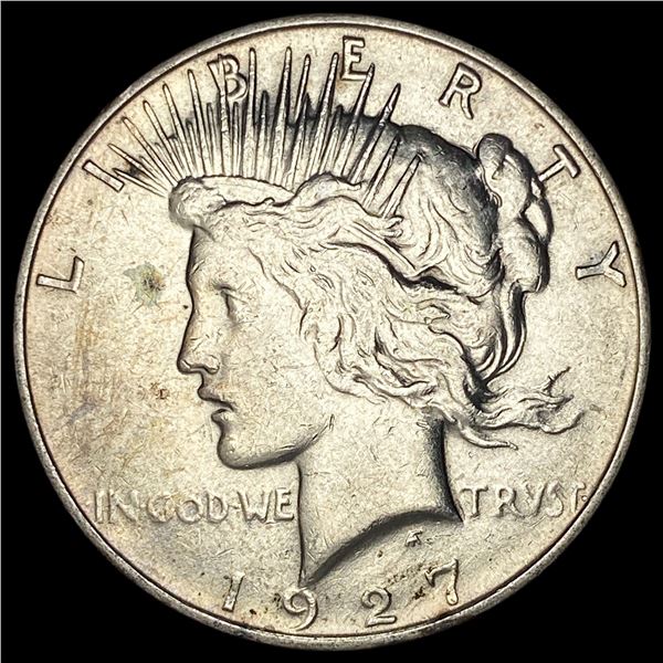 1927-D Silver Peace Dollar CLOSELY UNCIRCULATED