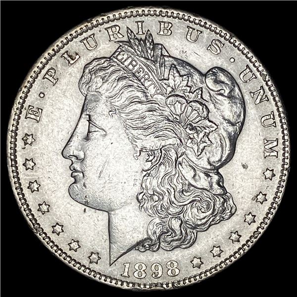 1898 Morgan Silver Dollar CLOSELY UNCIRCULATED