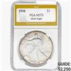 1998 American Silver Eagle PGA MS70