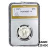 Image 1 : 1925 Standing Liberty Quarter PGA MS67 FH