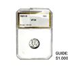 Image 1 : 1921-D Mercury Silver Dime PCI VF20