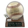 Image 1 : Roger Maris Signed Baseball w/ Certificate