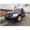Image 1 : PARKSVILLE - 2010 DODGE CALIBER, BLACK, 208313 KMS, FRONT WHEEL DRIVE. - D528199