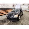 Image 3 : PARKSVILLE - 2010 DODGE CALIBER, BLACK, 208313 KMS, FRONT WHEEL DRIVE. - D528199