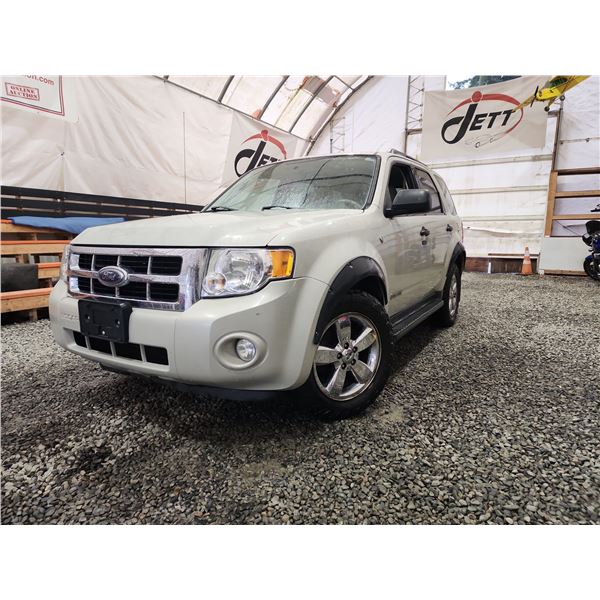 PARKSVILLE - 2008 FORD ESCAPE, BROWN, 250696 KMS, FOUR WHEEL DRIVE. - DA89142
