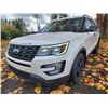 Image 2 : DUNCAN - 2016 FORD EXPLORER, WHITE, 191418 KMS, FOUR WHEEL DRIVE. - DA53977