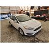 Image 10 : 2017 FORD FOCUS, WHITE, 123604 KMS, FRONT WHEEL DRIVE. - B330139