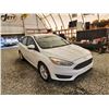 Image 9 : 2017 FORD FOCUS, WHITE, 123604 KMS, FRONT WHEEL DRIVE. - B330139