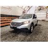 Image 2 : 2014 HONDA CRV, SILVER, 322089 KMS, ALL WHEEL DRIVE. - D100861