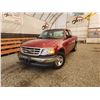 Image 1 : 2001 FORD F150, RED, TMU KMS, REAR WHEEL DRIVE. - BA26348