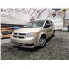 Image 1 : PARKSVILLE - 2010 DODGE GRAND CARAVAN, GOLD, 242781 KMS, FRONT WHEEL DRIVE. - D361963