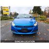 Image 3 : DUNCAN - 2015 DODGE DART, BLUE,  KMS, FRONT WHEEL DRIVE. - D266577