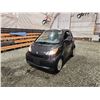 Image 3 : PARKSVILLE - 2009 SMART FORTWO, BLACK, 107051 KMS, REAR WHEEL DRIVE. - D252406