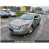 Image 2 : DUNCAN - 2009 FORD FUSION, GREEN, 210881 KMS, FRONT WHEEL DRIVE. - D202773