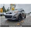 Image 1 : DUNCAN - 2016 NISSAN MICRA, GREY, 180894 KMS, FRONT WHEEL DRIVE. - D252746
