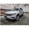 Image 1 : PARKSVILLE - 2017 VW TIGUAN, SILVER, 105537 KMS, ALL WHEEL DRIVE. - D030769
