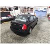 Image 16 : PARKSVILLE - 2010 HYUNDAI ACCENT, BLACK, 231142 KMS, FRONT WHEEL DRIVE. - B529032
