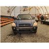 Image 5 : PARKSVILLE - 2006 HYUNDAI TUCSON, BLUE, 288053 KMS, ALL WHEEL DRIVE. NO RESERVE. - P455417