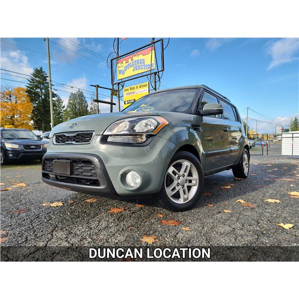 DUNCAN - 2012 KIA SOUL, GREY, 193851 KMS, FRONT WHEEL DRIVE. - D373696