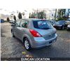 Image 13 : DUNCAN - 2007 NISSAN VERSA, GREY, 211759 KMS, FRONT WHEEL DRIVE. - D384306