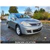 Image 5 : DUNCAN - 2007 NISSAN VERSA, GREY, 211759 KMS, FRONT WHEEL DRIVE. - D384306
