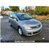 Image 6 : DUNCAN - 2007 NISSAN VERSA, GREY, 211759 KMS, FRONT WHEEL DRIVE. - D384306