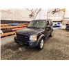 Image 3 : PARKSVILLE - 2006 LANDROVER LR3, BLACK, 209566 KMS, 4X4. - D373233