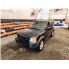 Image 4 : PARKSVILLE - 2006 LANDROVER LR3, BLACK, 209566 KMS, 4X4. - D373233