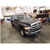 Image 10 : PARKSVILLE - 2004 DODGE RAM2500, BLACK, 261968 KMS, 4X4. - B89589