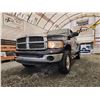 Image 2 : PARKSVILLE - 2004 DODGE RAM2500, BLACK, 261968 KMS, 4X4. - B89589