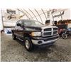 Image 8 : PARKSVILLE - 2004 DODGE RAM2500, BLACK, 261968 KMS, 4X4. - B89589