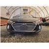 Image 5 : PARKSVILLE - 2017 HYUNDAI ELANTRA, BLACK, 240971 KMS, FRONT WHEEL DRIVE. - B193359