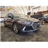 Image 8 : PARKSVILLE - 2017 HYUNDAI ELANTRA, BLACK, 240971 KMS, FRONT WHEEL DRIVE. - B193359