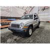 Image 2 : PARKSVILLE - 2006 JEEP LIBERTY, SILVER, 265668 KMS, 4X4. - D275342