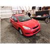 Image 10 : PARKSVILLE - 2011 TOYOTA MATRIX, RED, 173273 KMS, ALL WHEEL DRIVE. - D020256