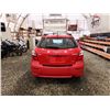 Image 18 : PARKSVILLE - 2011 TOYOTA MATRIX, RED, 173273 KMS, ALL WHEEL DRIVE. - D020256